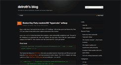 Desktop Screenshot of blog.delroth.net